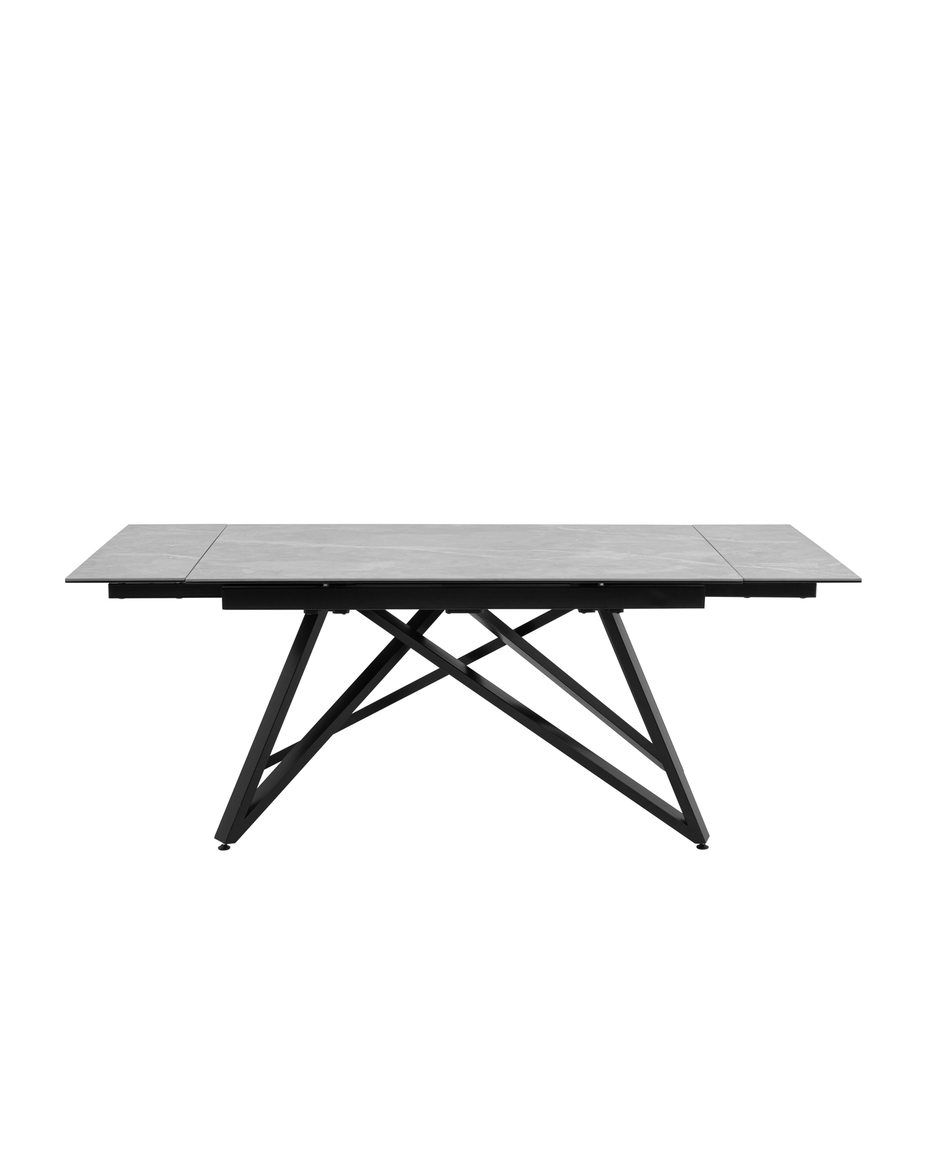 Стол обеденный Канкун раскладной 140-180*90 керамика серый из Италии