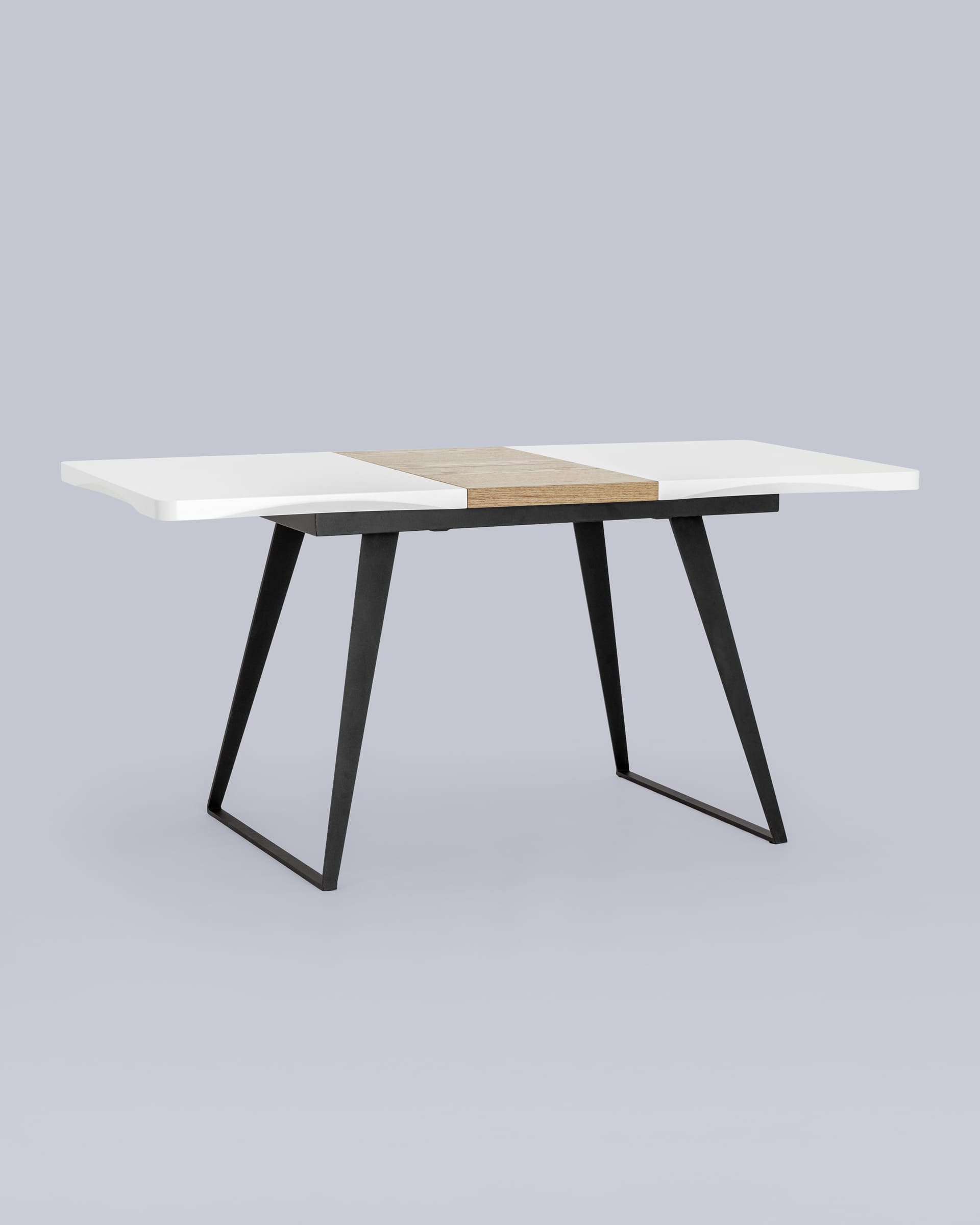 Стол обеденный Йорк раскладной 120-160*80 белый из Италии