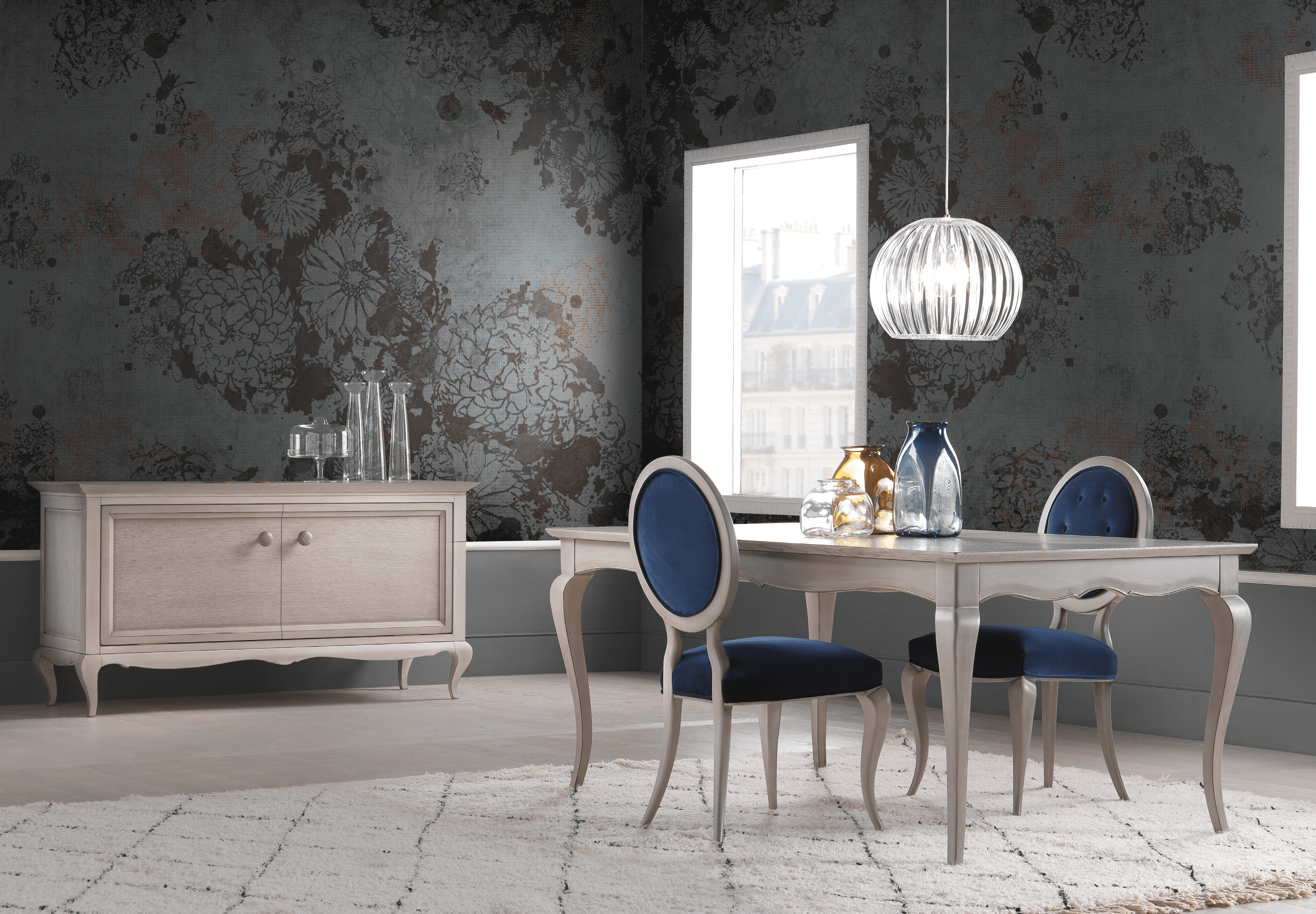 Стул Rosewood 545 и стол 648 из Италии