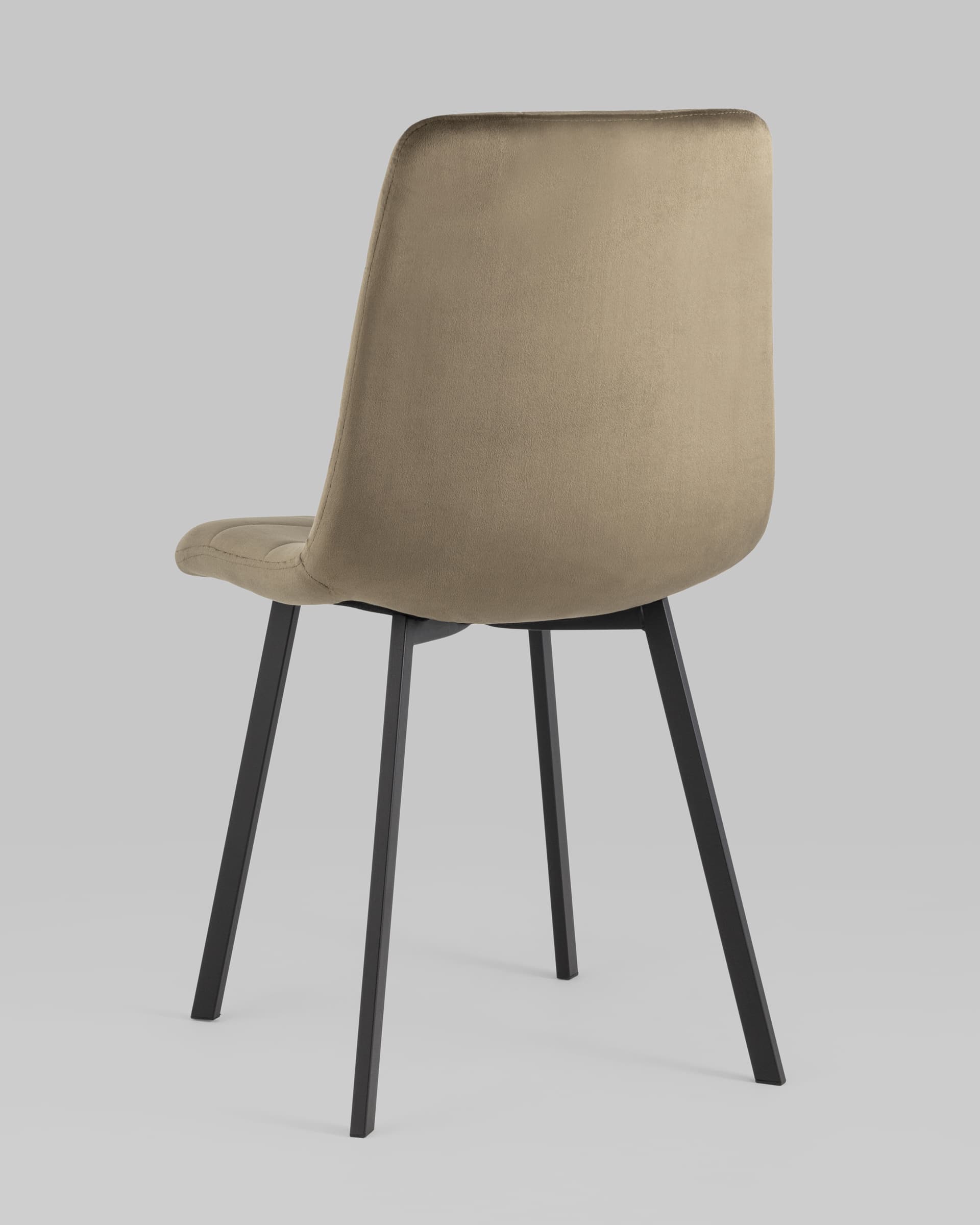 Стул Chilly велюр коричневый из Италии