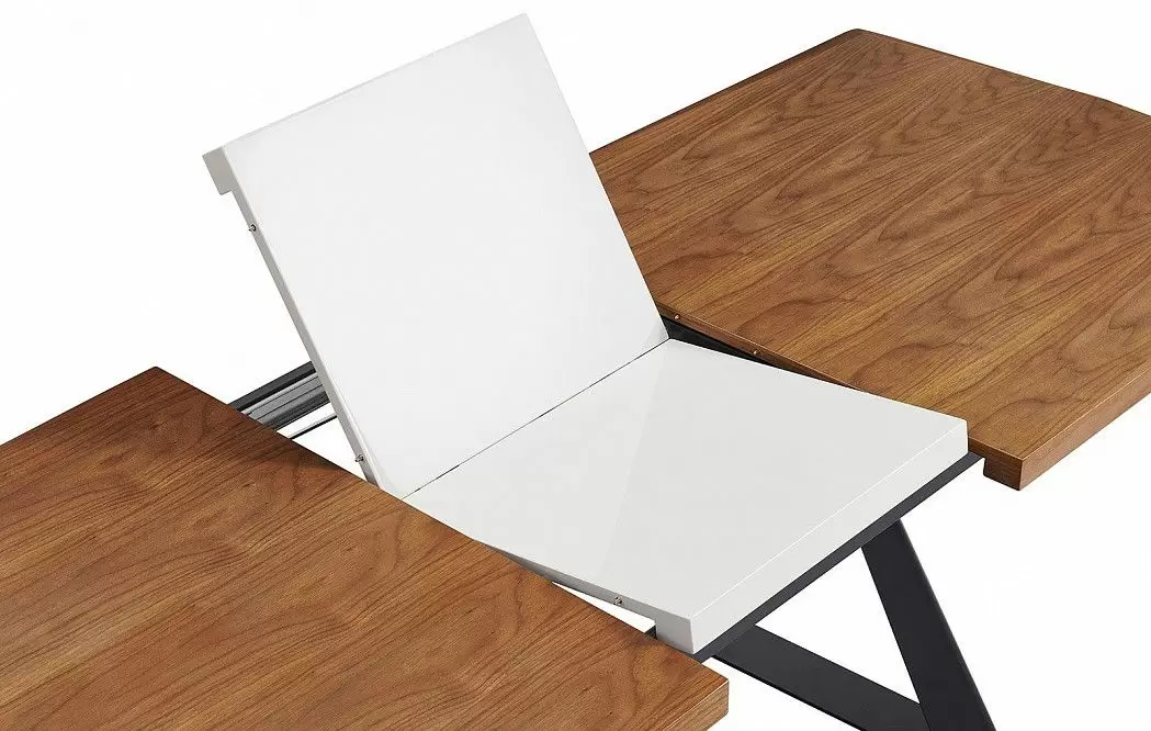 Стол раскладной Lambert, орех/кремовый из Италии