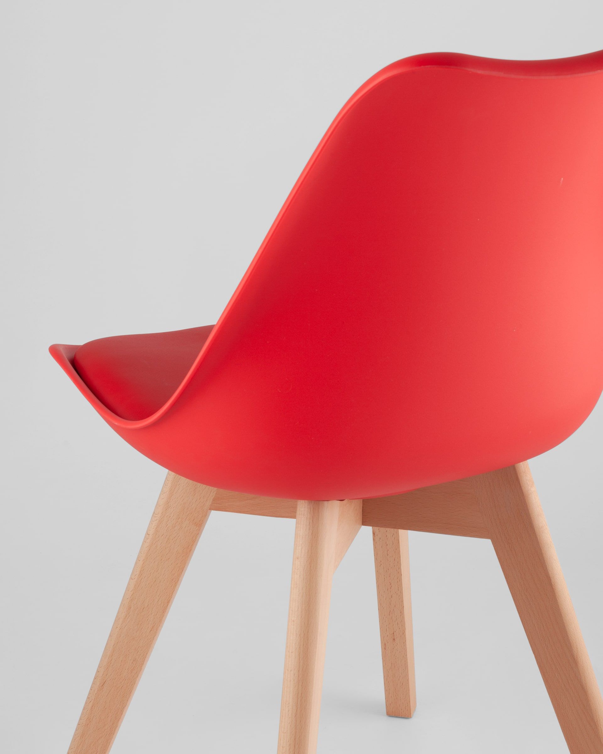 Стул FRANKFURT NEW красный 4 шт из Италии
