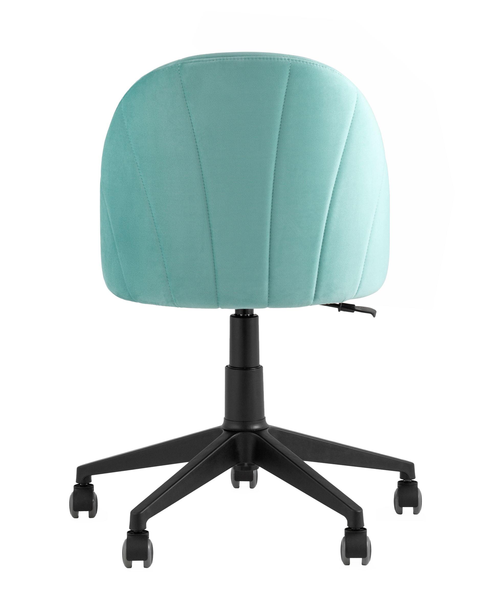 Кресло компьютерное Логан велюр пыльно-голубой из Италии