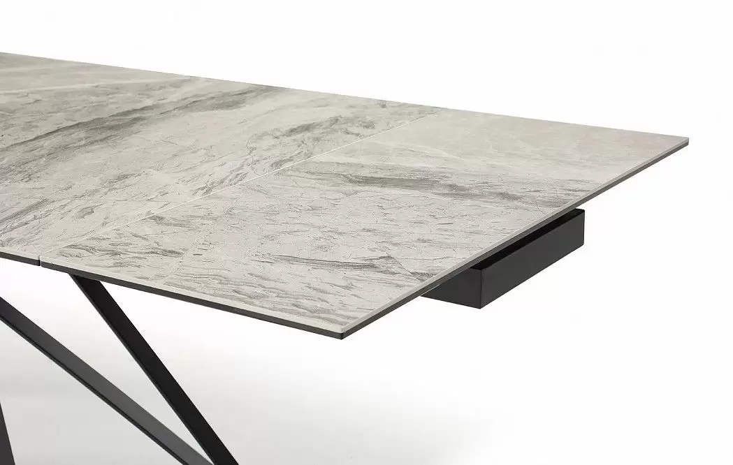 Стол раскладной Cross 160-240, светлая керамика из Италии