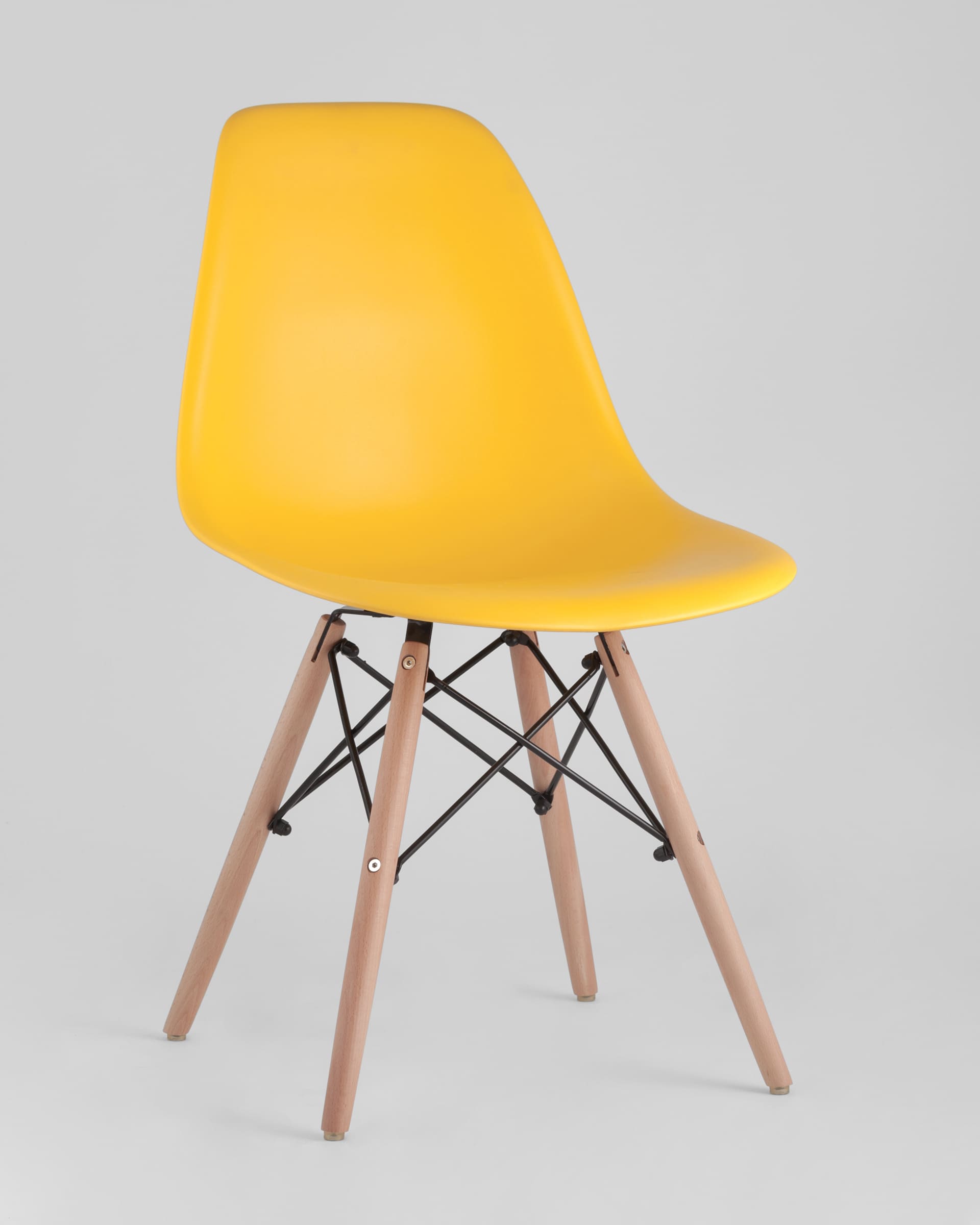 Стул Eames DSW желтый x4 из Италии