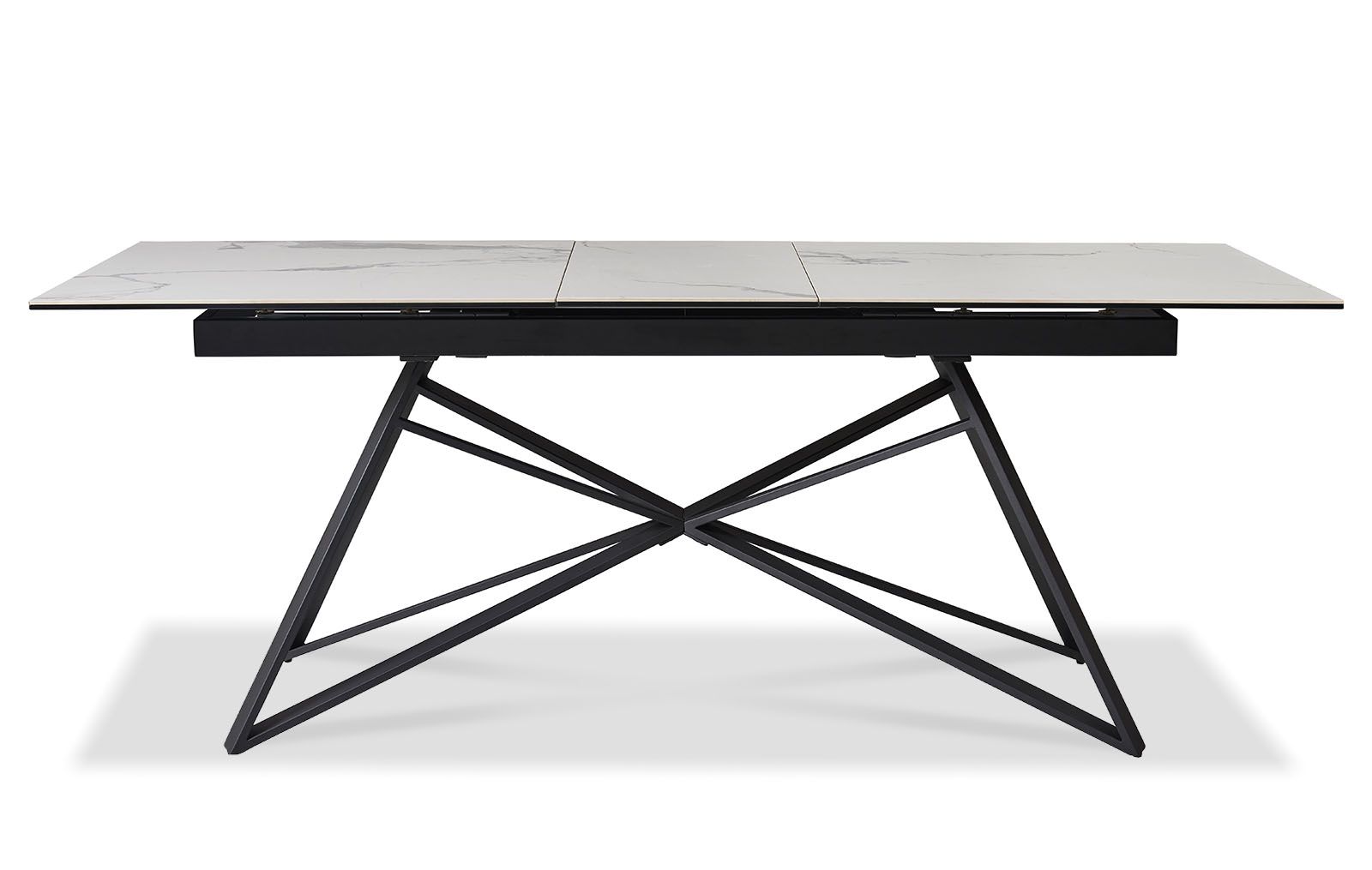 Стол раскладной Bristol (160), светлая керамика из Италии