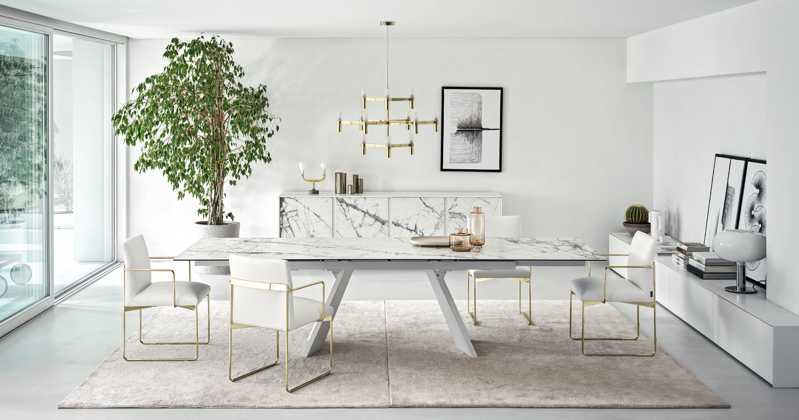Стол Calligaris Icaro CS4114-R 160 из Италии