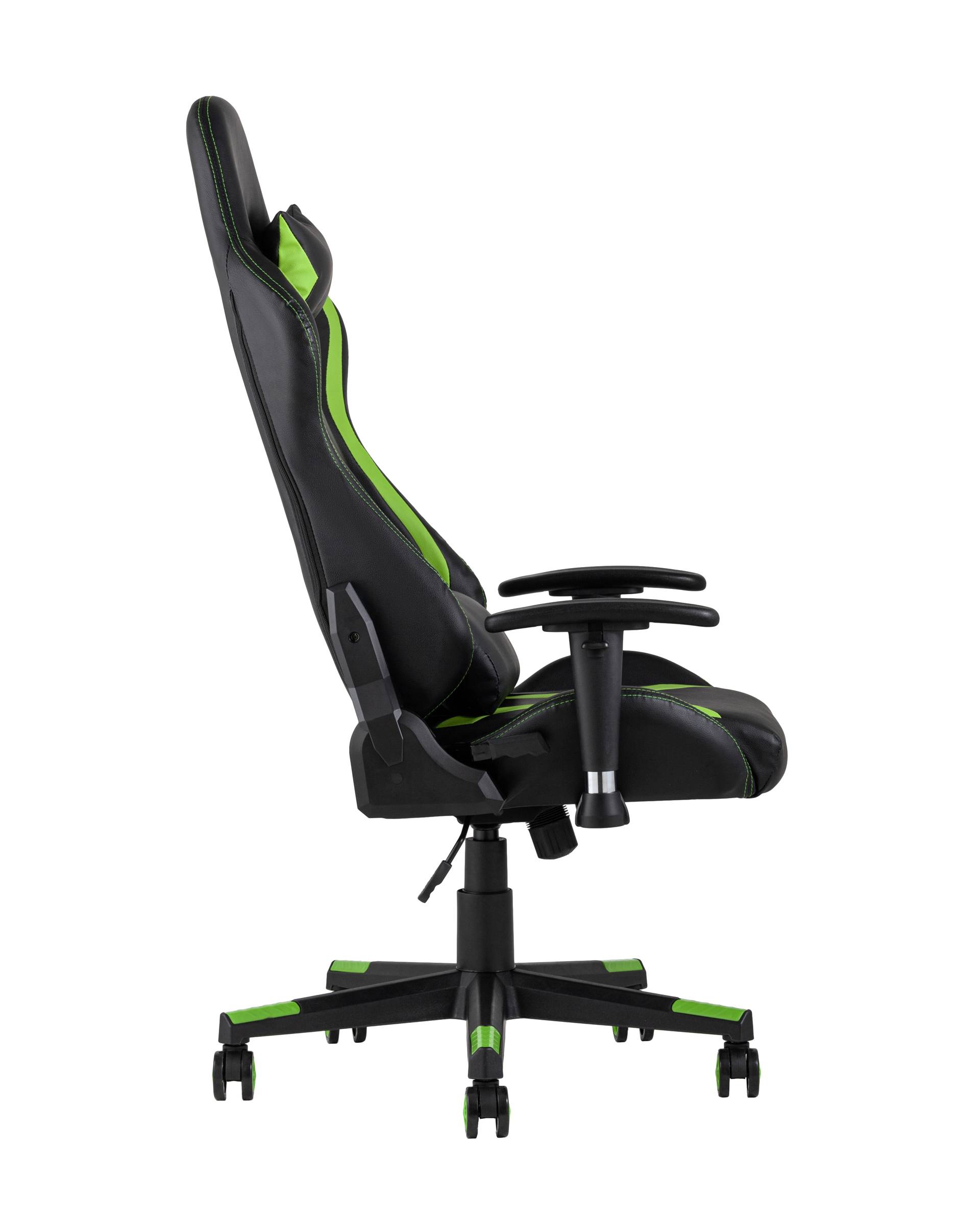 Кресло игровое TopChairs Cayenne зеленое из Италии