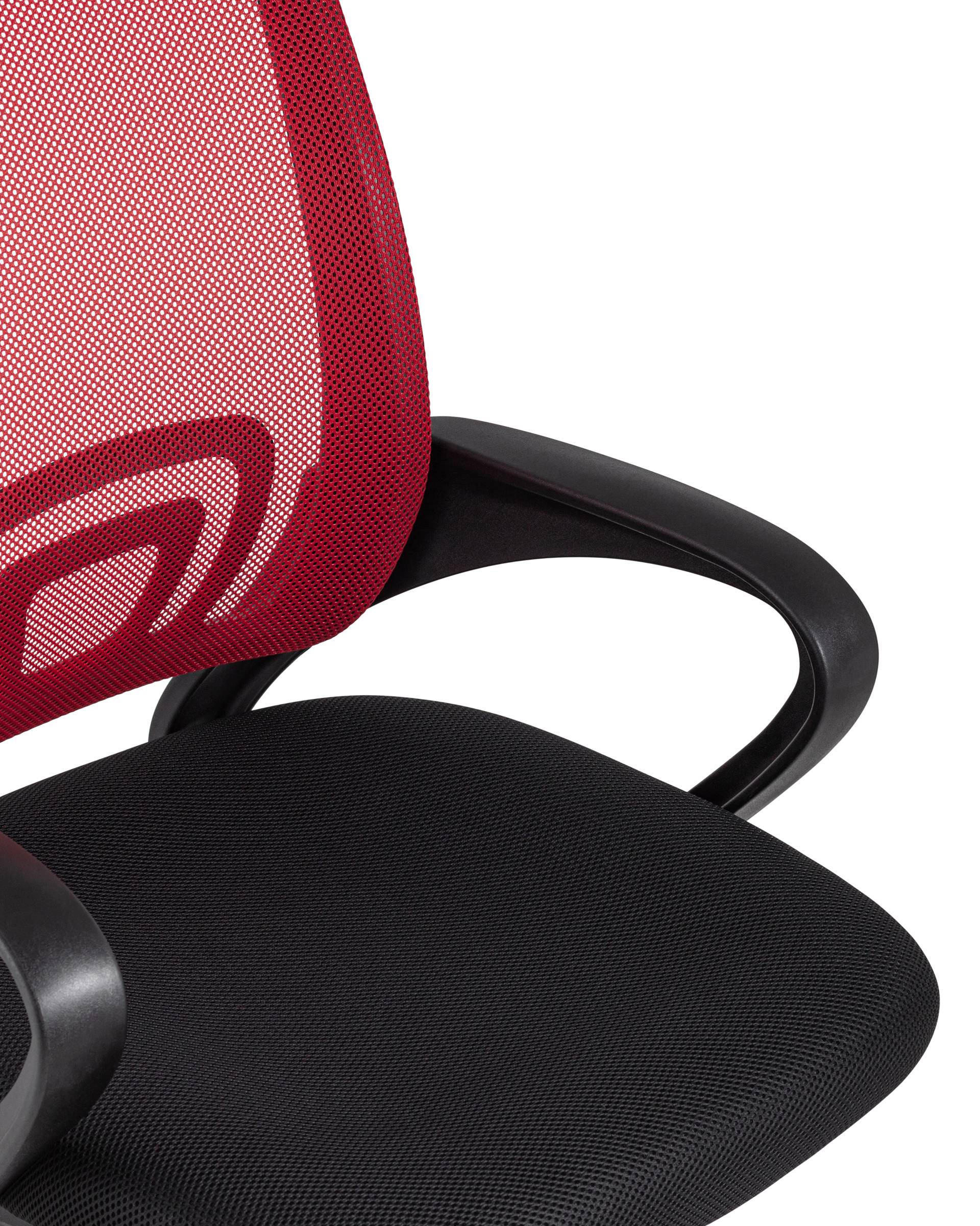 Кресло офисное TopChairs Simple красное из Италии