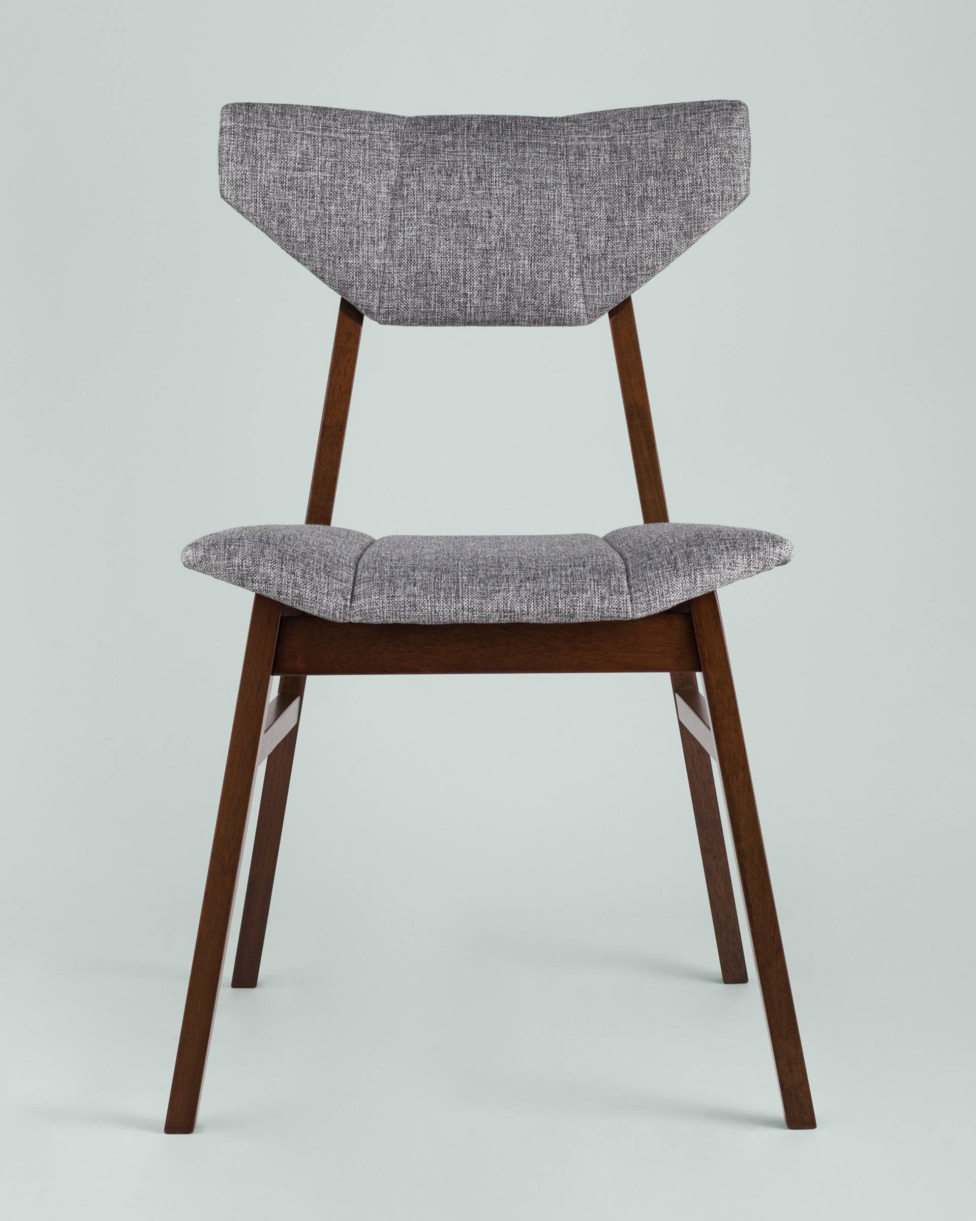 Стул обеденный TOR серый набор 4 шт. массив дерева из Италии