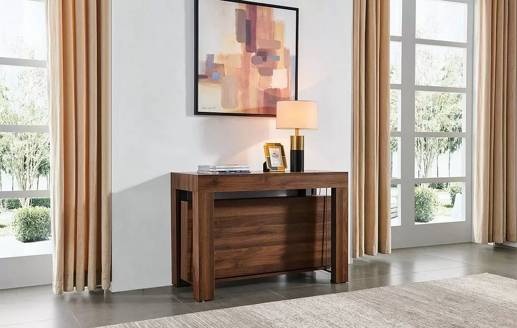 Стол раскладной Lincoln, орех из Италии