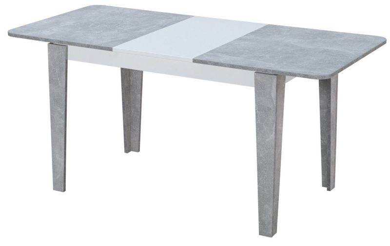 Стол EDWIN Бетон-Белый/ Бетон М-City из Италии