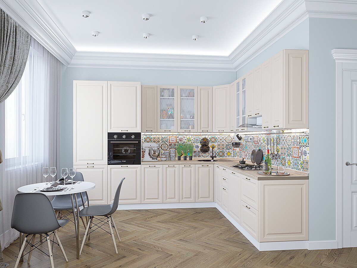 Кухня Ницца-04 2340*3200/2700*600 Агат