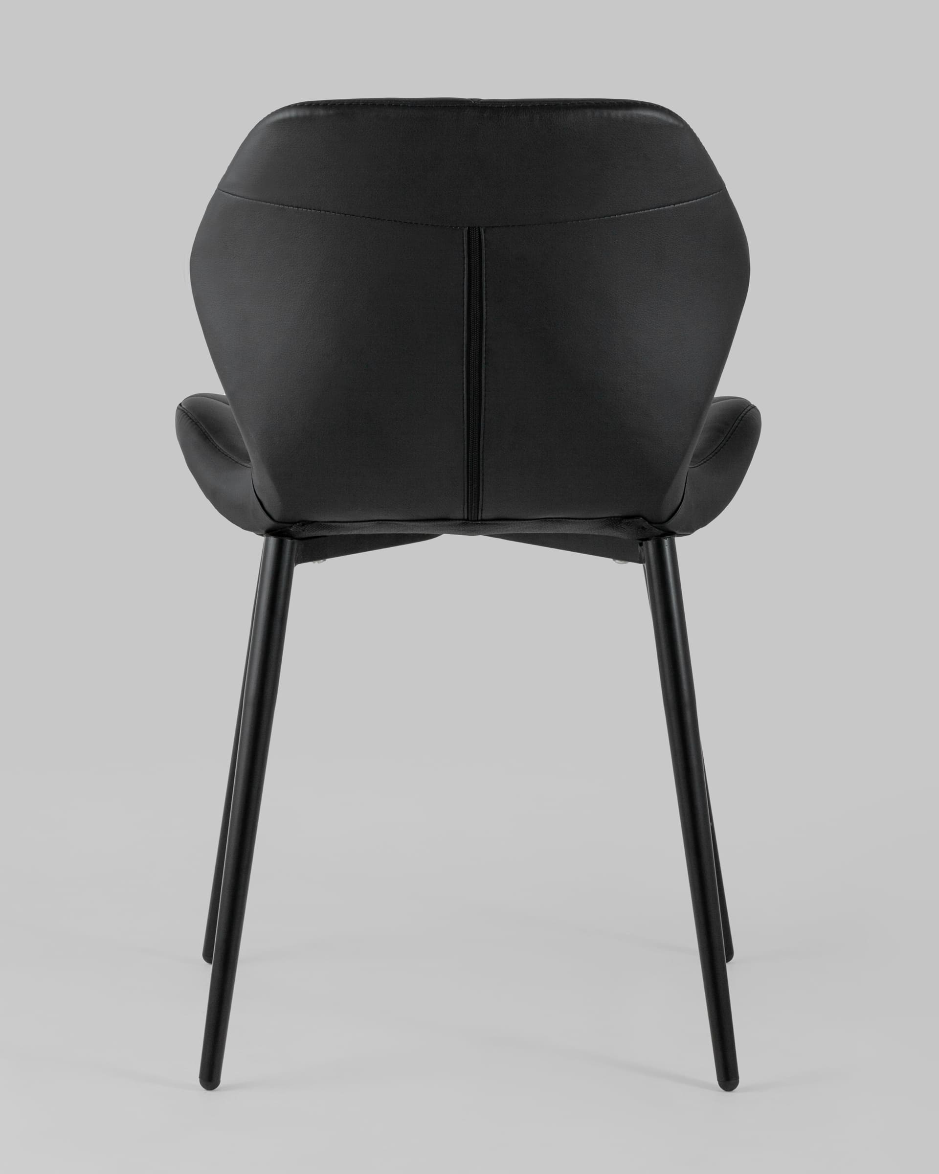 Стул Эдвин экокожа черный из Италии