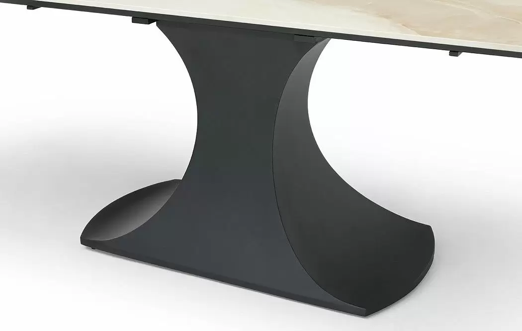 Стол раскладной Claudia 160-240, бежевая керамика из Италии