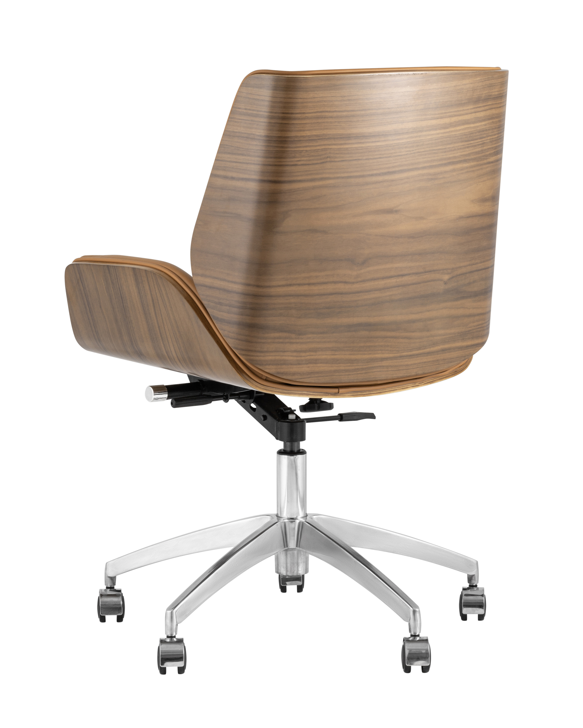 Кресло офисное TopChairs Crown NEW, коричневое УЦЕНКА из Италии