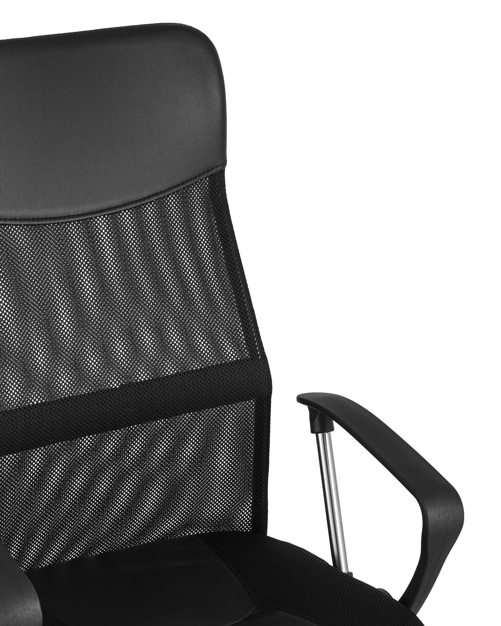 Кресло офисное TopChairs Benefit черное из Италии