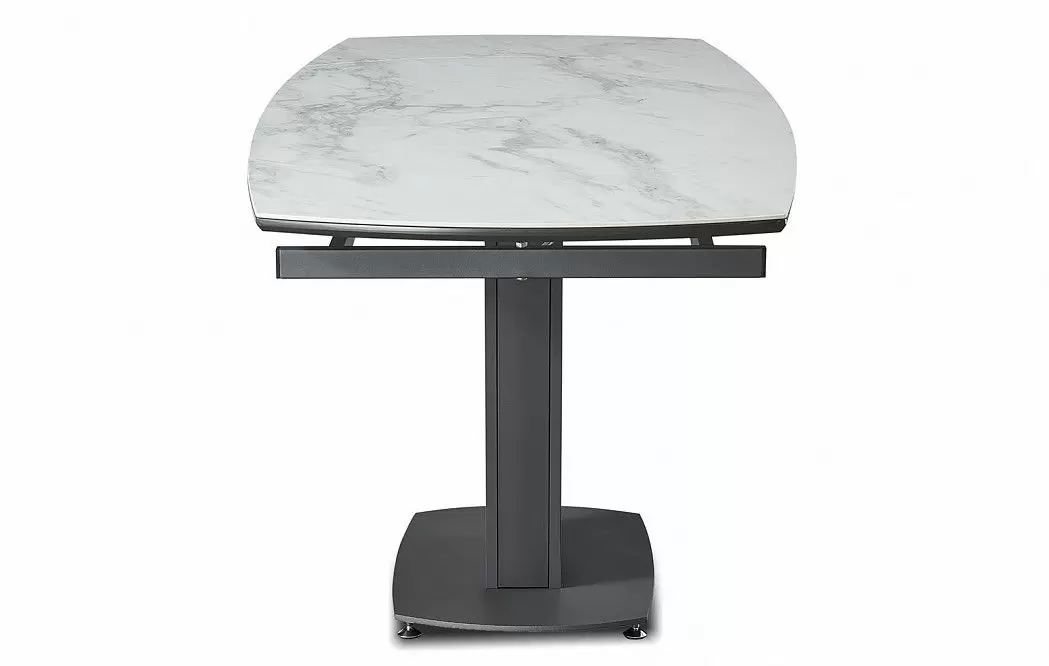 Стол раскладной Neapolis 115-175, светлая керамика из Италии