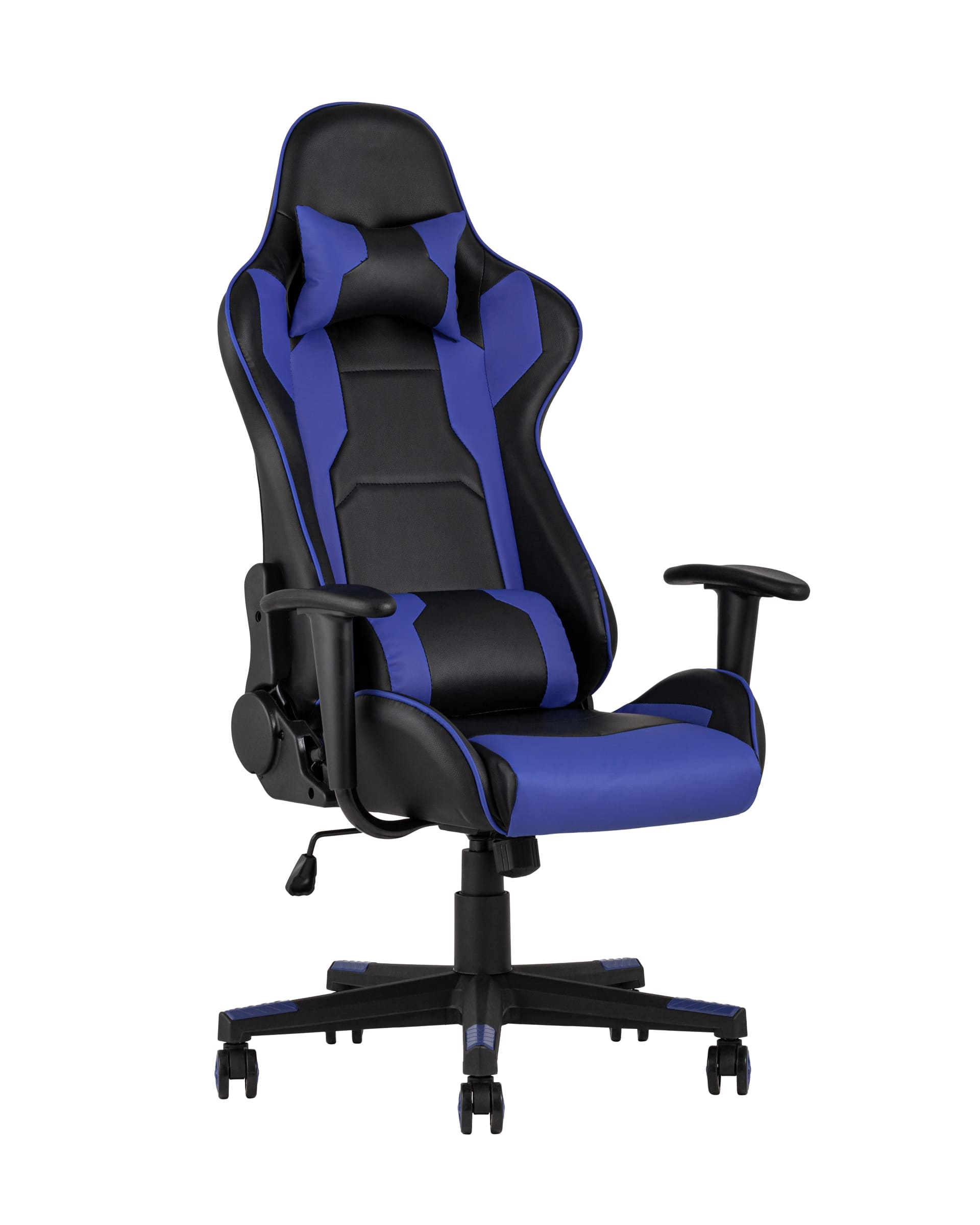 Кресло игровое TopChairs Diablo синее из Италии