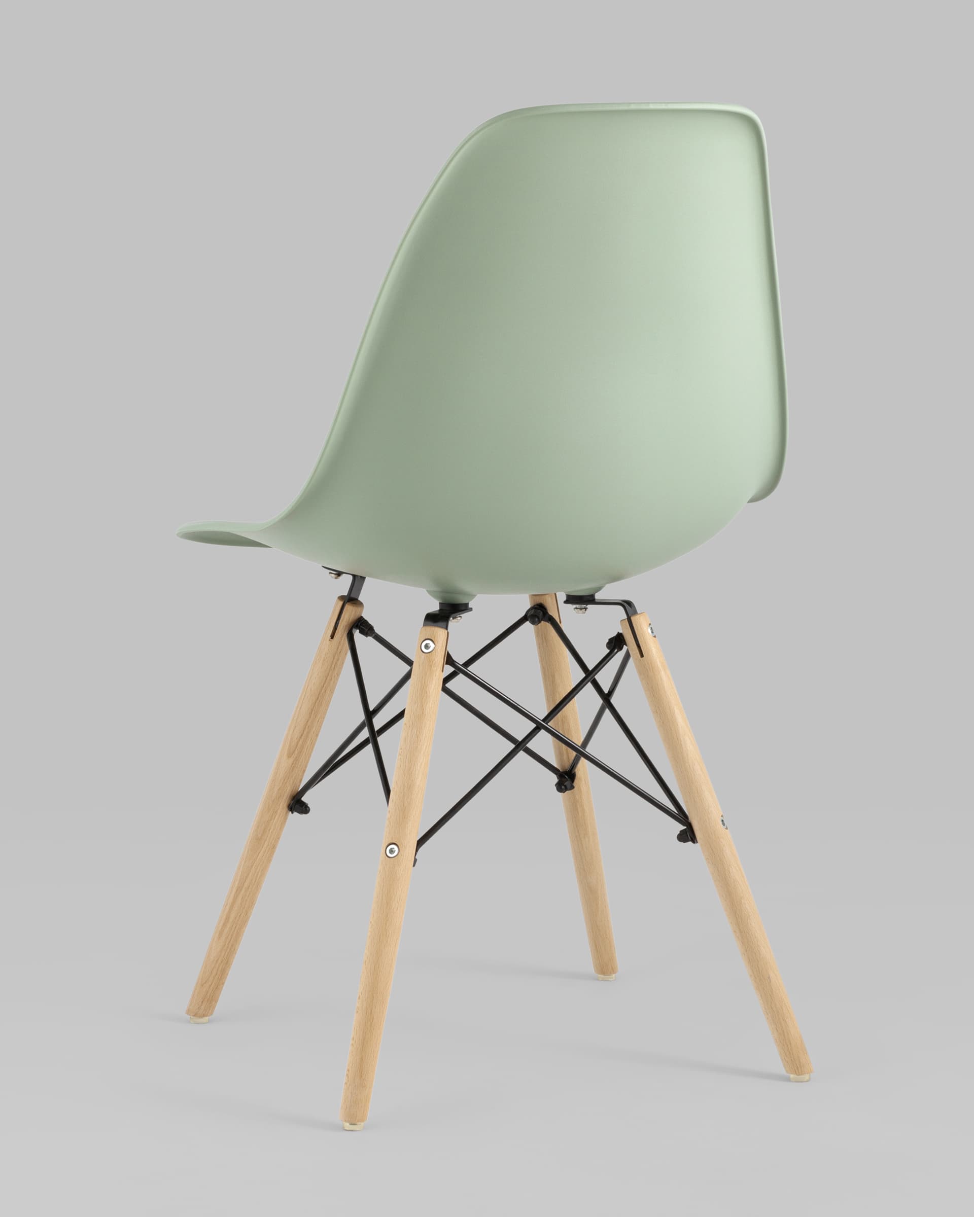 Стул Eames DSW серо-зеленый из Италии