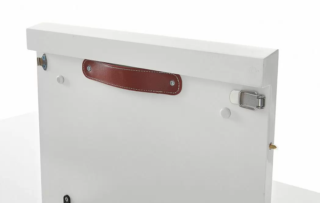 Стол раскладной Manchester 120-160, белый/вяз из Италии