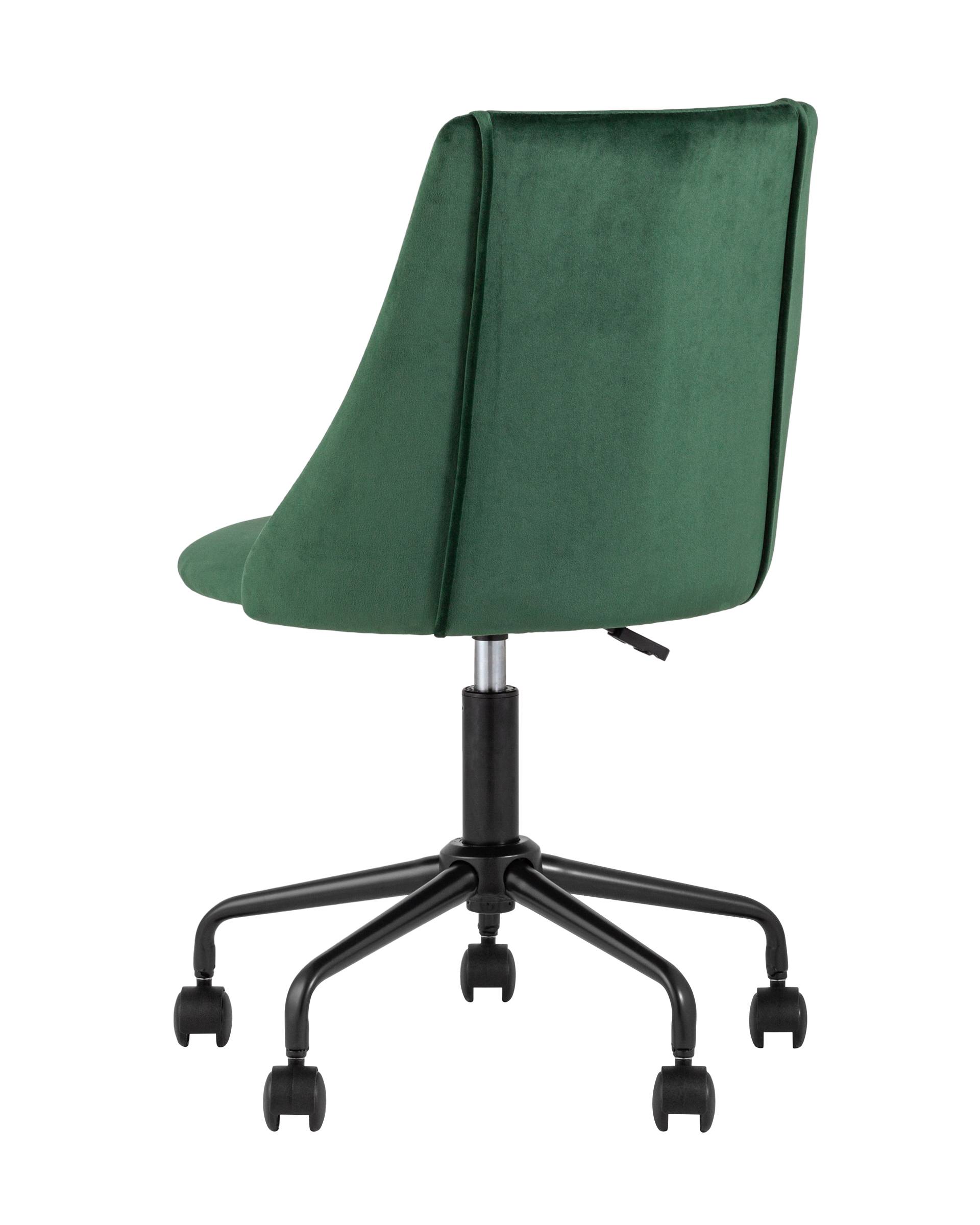 Кресло компьютерное Сиана велюр зеленый из Италии