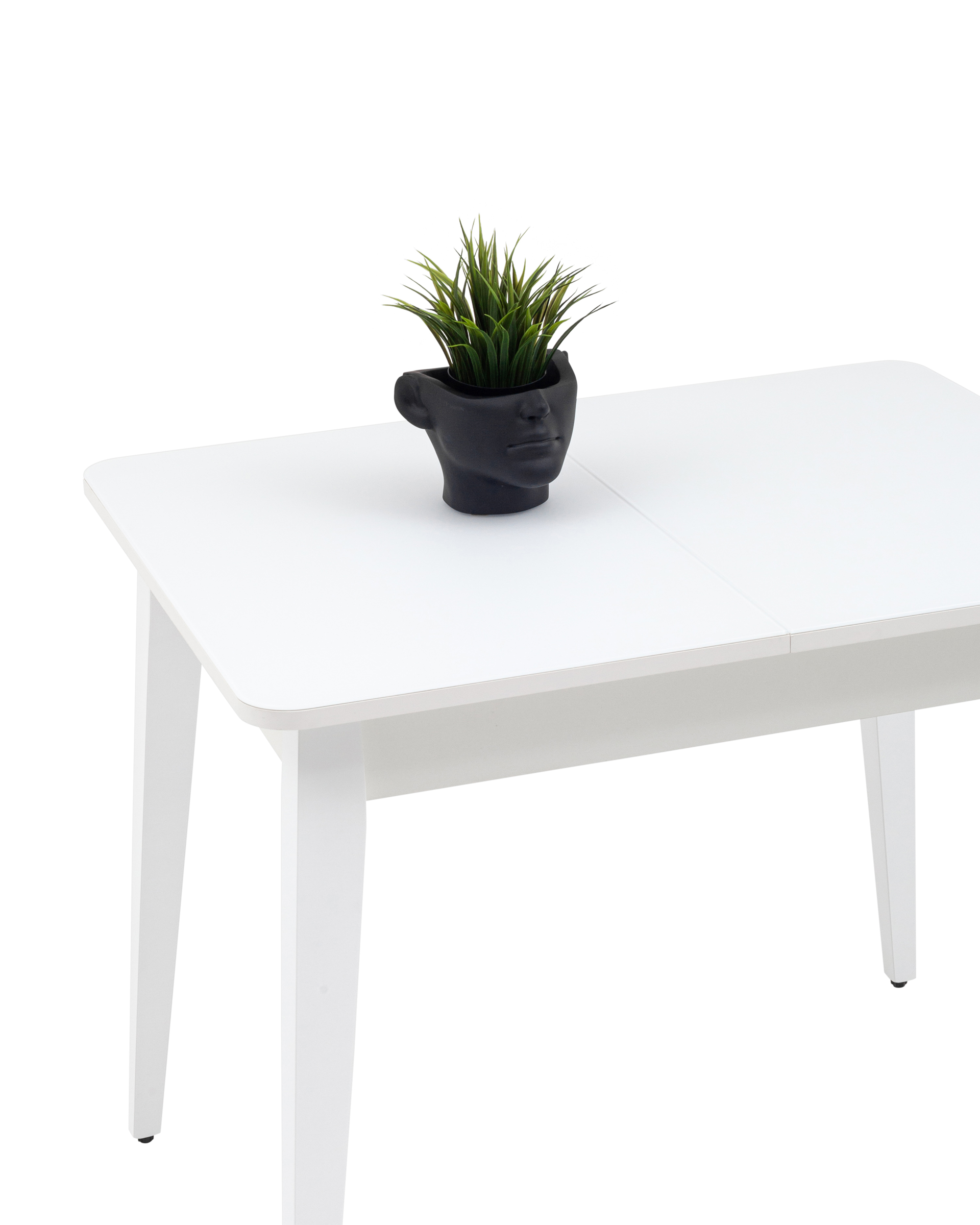 Стол обеденный Сидней раскладной 90-120*70 белый матовый из Италии