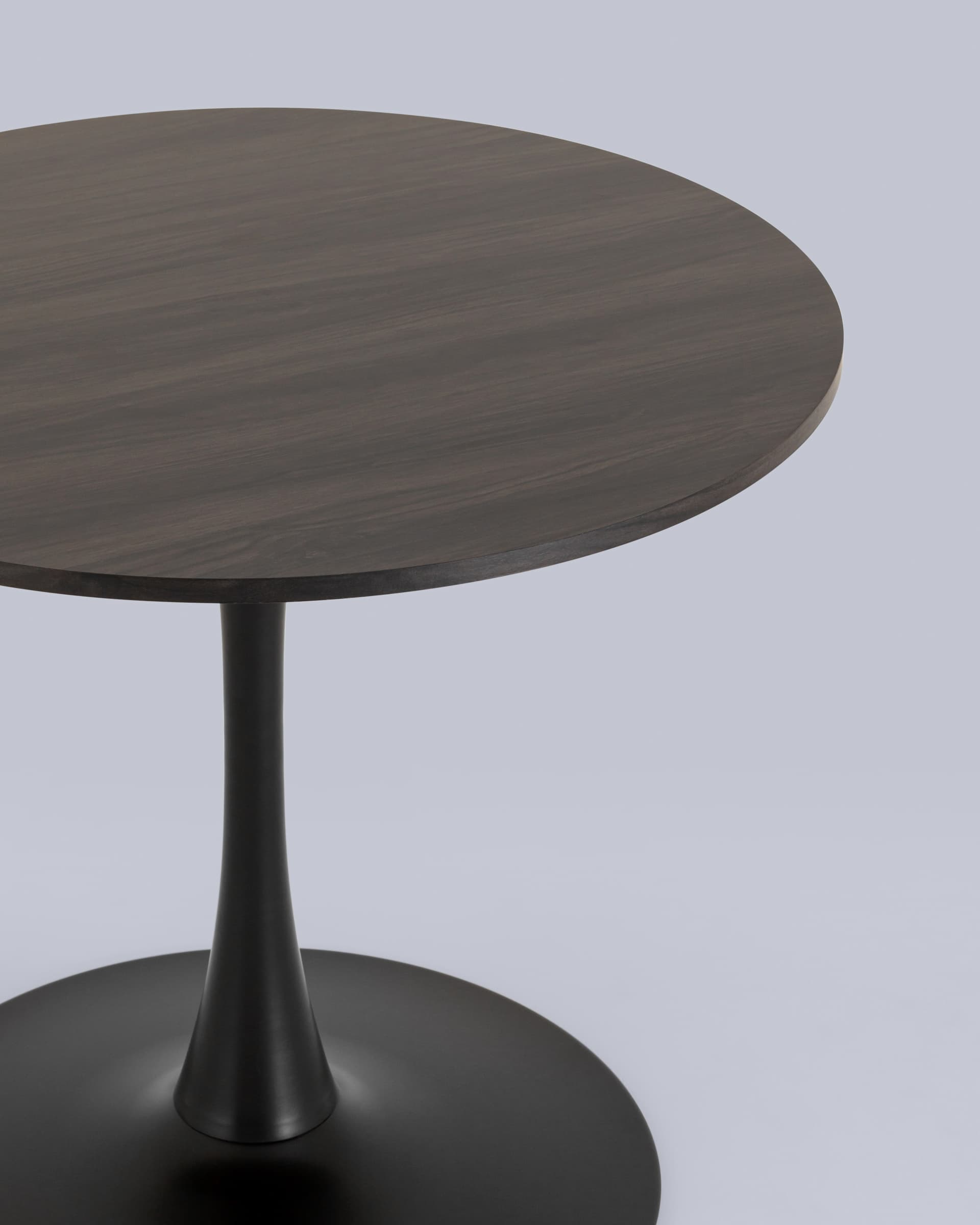 Стол обеденный Strong Round 90х90 темный орех из Италии